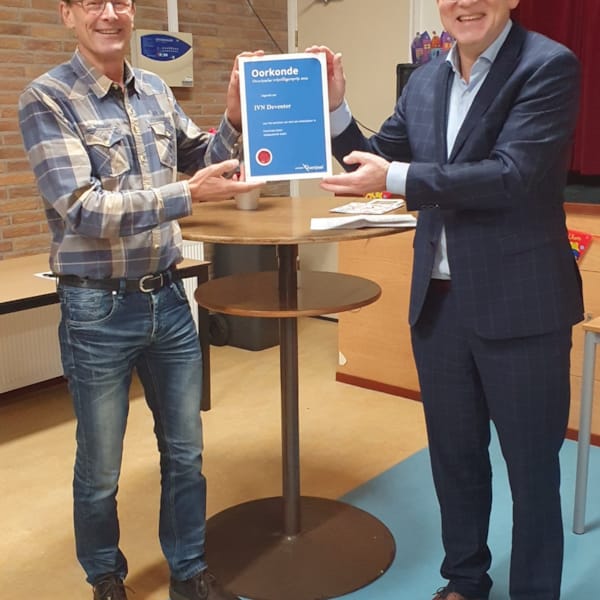 Mike Hirschler voor IVN Deventer 